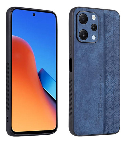 B Funda Trasera Retro Para Ropa De Piel Xiaomi Redmi 12