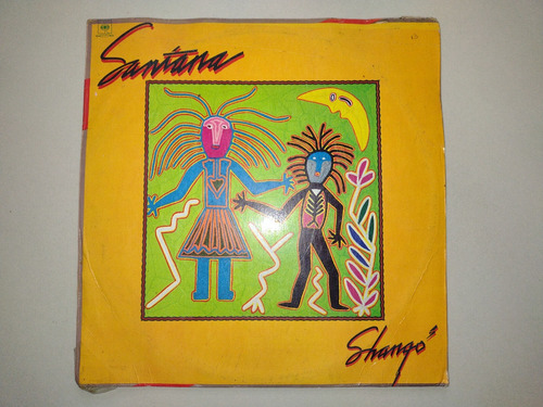 Lp Vinilo Disco Acetato Santana Shango Rock 