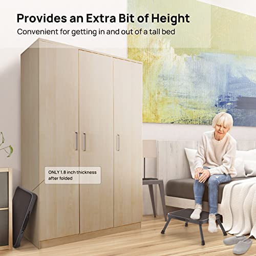 Ollieroo Step Stool Portable Lightweight Plegable Escalera D
