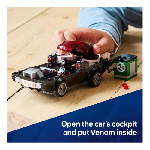 Lego Marvel Spider -man Vs Venom Muscle Car Toy Building Y