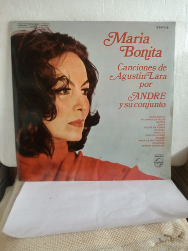 Maria Bonita. André Y Su Conjunto. Leer Descripción.