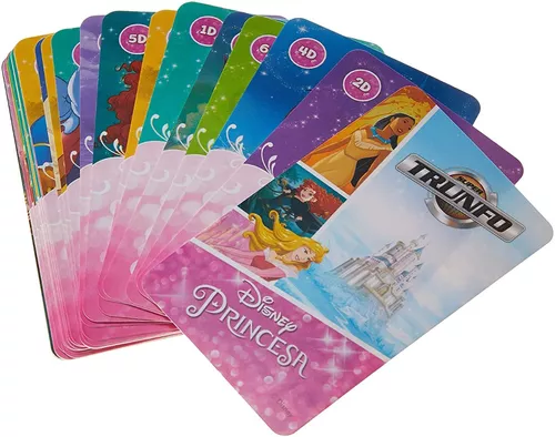 Jogo Super Cards Princesas Encanto Divertido + Nf