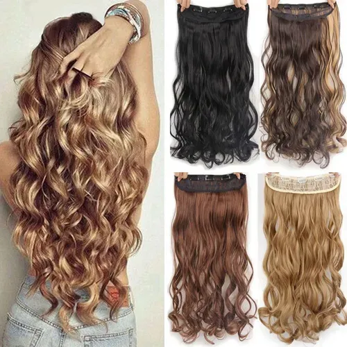 Extensiones De Cabello Castaño Claro, 50 Cm
