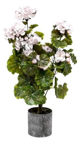 Planta Flores Rosas Artificial Decorativa Cyclamen 45 Cm