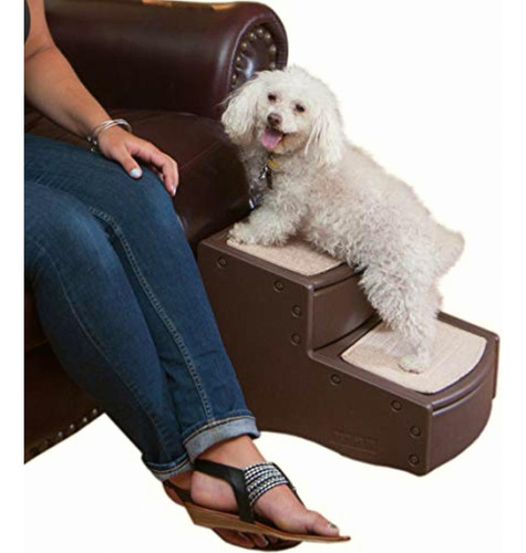 Pet Gear Easy Step Ii Escaleras Para Mascotas, 2 Peldaños