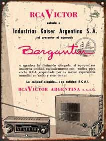 Chapa Vintage Publicidad Antigua Radiola Rca Victor Ika X201