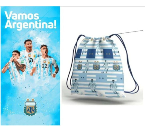 Toallon Playero Argentina Campeón Mundial 4 Diseños Messi!