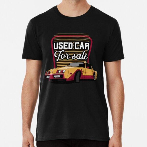 Remera Coche Usado A La Venta Algodon Premium