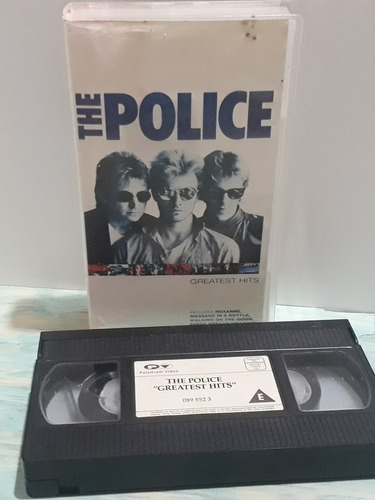 The Police Greatest Hits Vhs Vídeo 