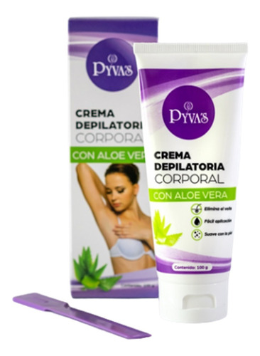 Crema Depilatoria Pyvas Corpora - g a $379