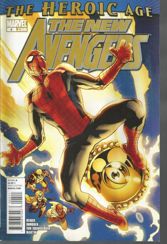 The New Avengers 04 - Marvel - Bonellihq Cx177a L19