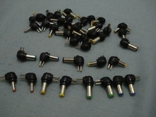 Conector Ponta Plug Fonte Carregador Universal Pino Branco