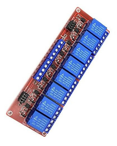 Modulo Rele 8 Canal 12 5 Disparador Nivel Alto Bajo Opto