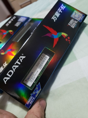 Imagem 1 de 2 de Memoria Ram Ddr4 8gb, Adata, 2666 Mhz Dual Channel