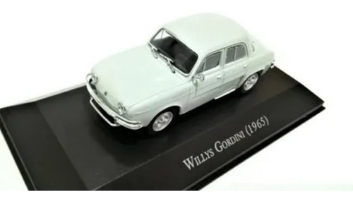 Willys Gordini 1965 Carros Inesqueciveis Do Brasil 1/43