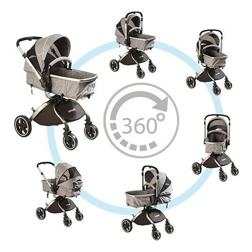 Coche De Bebe 360 º De Bebesit + Babysilla /paseo De  Bebe