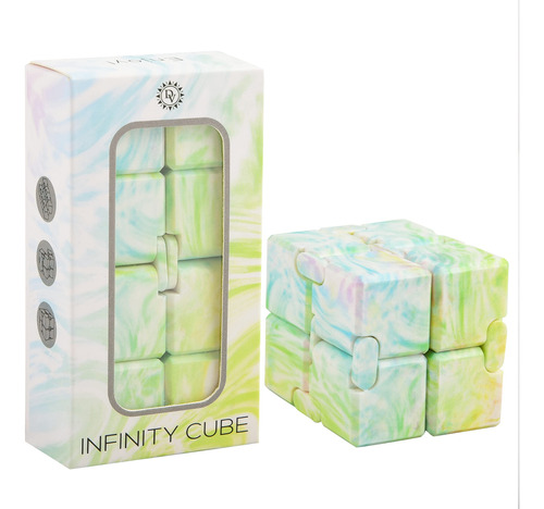 Cubo Infinito Cubos Infinitos De Vibraciones Diarias, Juguet