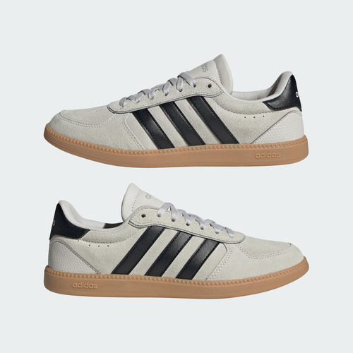 Zapatillas Adidas Casual Breaknet Sleek Mujer Gris Jr0689