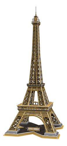 Rompecabezas 3d Torre Eiffel Paris Nat Geo Cubicfun