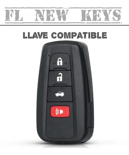 Ggg Funda Silicon Llave Proximidad Para Toyota Camry Prius