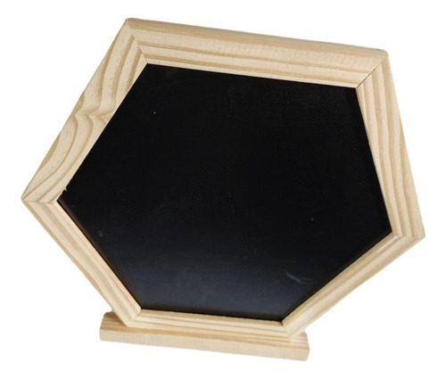 Placa De Exibição De Quadro Negro Pequeno De Mesa Com
