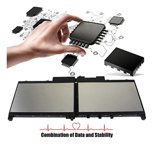 Batería De Computadora Portátil Vinpera 55wh J60j5