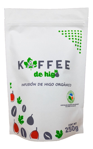Kaffee De Higo Orgánico Sin Cafeína 250g (sustituto De Café)