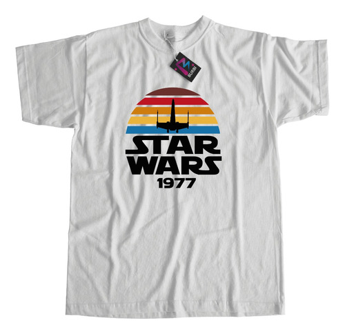 Remera Star Wars Rainbow 1977 Calidad Premium