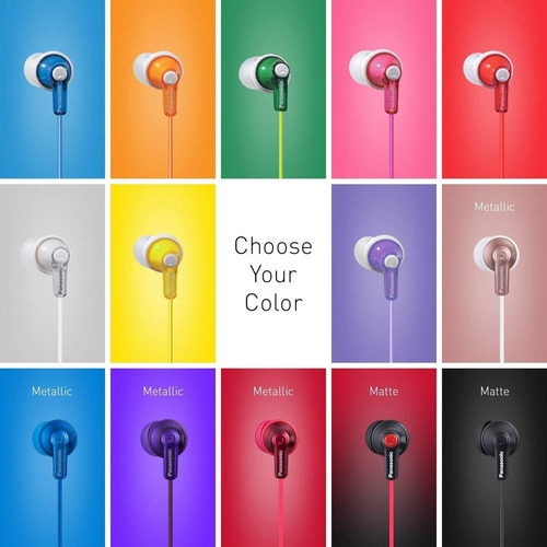 Auriculares intraurales Panasonic Ergofit Rphje120