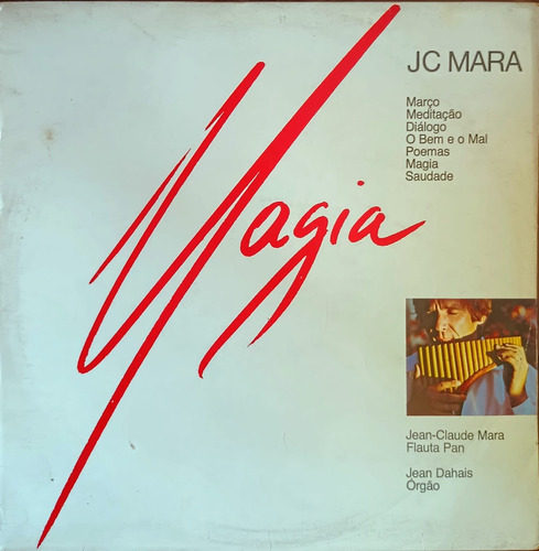 Lp Disco Vinil Católico Jean Claude Mara - Magia (Usado)