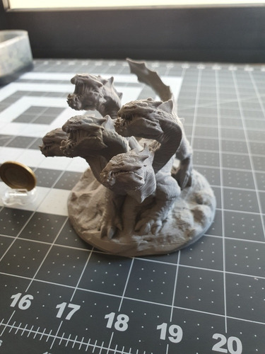 Miniatura Hydra D&d Tabletop Rpg Escala 28/32 Mm (Usado)