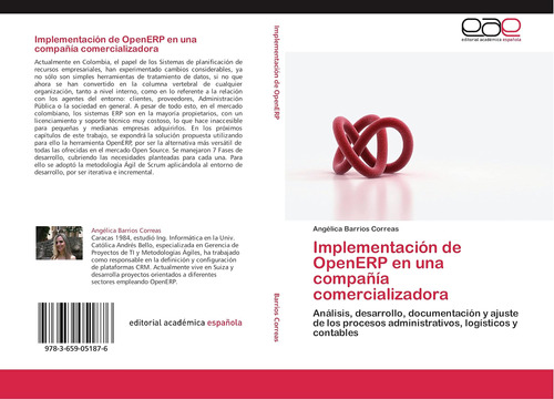 Libro: Implementación De Openerp En Una Compañía Comercializ