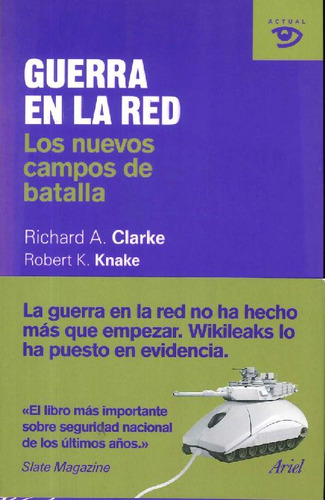 Libro Guerra En La Red De Richard A Clarke Robert K Knake