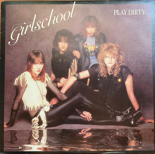 Disco Lp - Girlschool / Play Dirty. Album (1983)