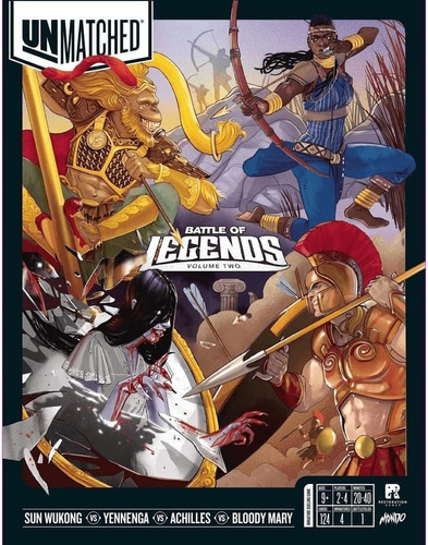 Unmatched: Battle Of Legends Volume 2 Juego De Mesa