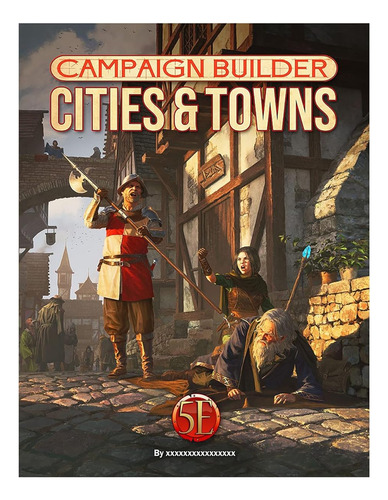 Juego De Rol Constructor De Campañas: Ciudades Y Pueblos