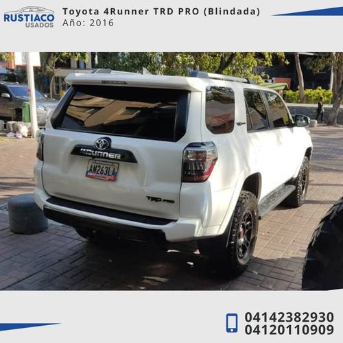 Imagen 4 de 10 de Toyota 4runner Blindada Trd Pro