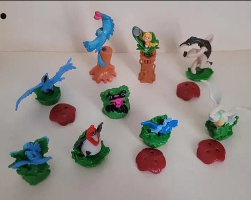 Serie Completa Kinder Sorpresa Rio 2 Miniaturas Colección