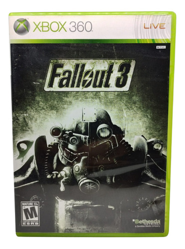 Jogo Fallout 3 Xbox 360 Original Mídia Física Com Nota (Recondicionado)