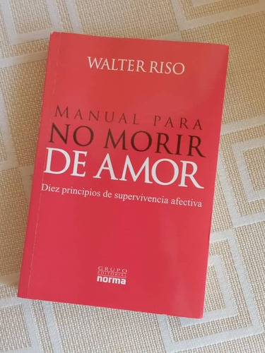 Libro Manual Para No Morir De Amor