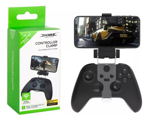 Soporte Gamepad Clip Teléfono Para Xbox One / S / X Firme