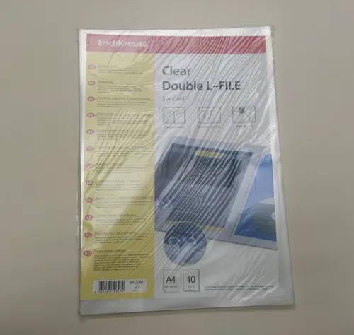 comprar Carpeta Ek Plástica Con 2 Compartimientos Paq 10u, Nuevas