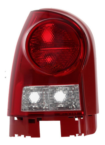 Faro Trasero Gol G4 2006 Base Rojo C/ Retroceso Cristal Izq