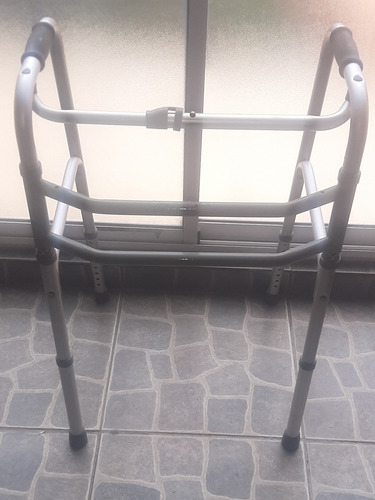 Antiguo Carrito /andador Aluminio Reforzado Silbab