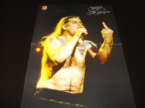 Poster Ozzy Osbourne * Virgin Steele * 40 X 29 (j095)