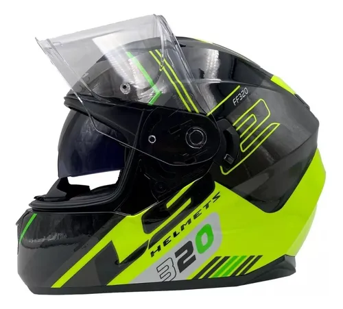 Casco ls2 integral doble visor sales