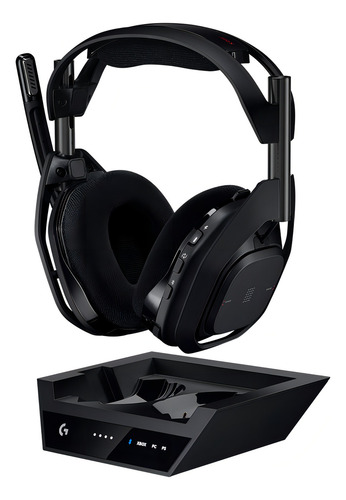 Diadema Gamer Inalámbrica Astro A50 X Xbox + Ps5 + Pc / Mac Color Negro Luz N/a
