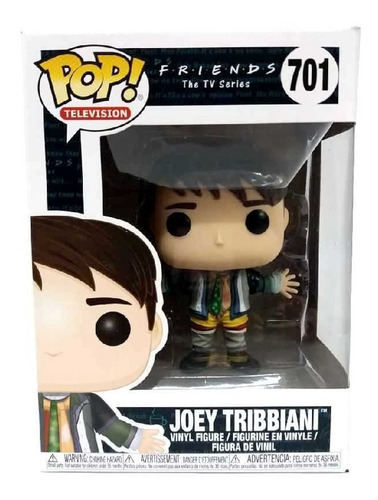 Funko Pop! Television Friends Joey Tribbiani #701 Raridade