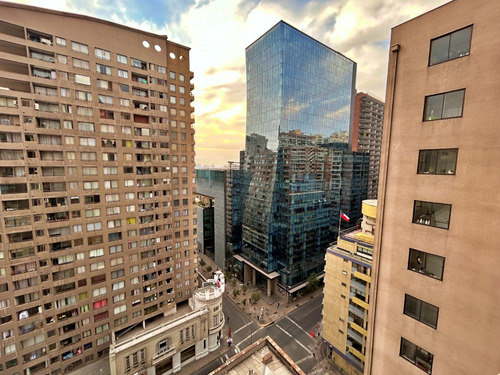 Dpto. Piso 17 De 1 Dorm 1 Baño + Terraza + Bodega - Catedral