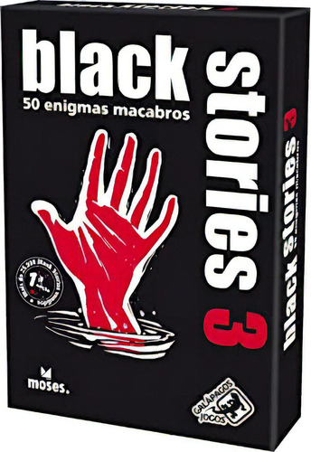 Black Stories 3, De Galápagos. Editora Galápagos Jogos, Capa Mole Em Português, 2018